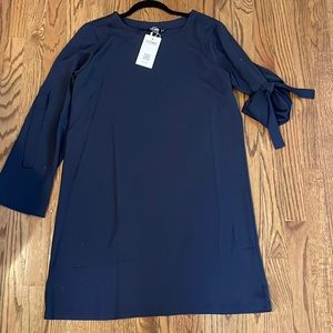 NWT Yoins navy blue dress size medium brand new